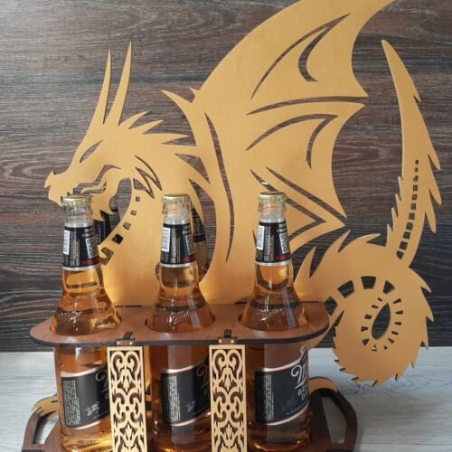 soporte-para-cerveza-de-dragon-creativo-digital Soporte Para Cerveza De Dragon Creativo Digital